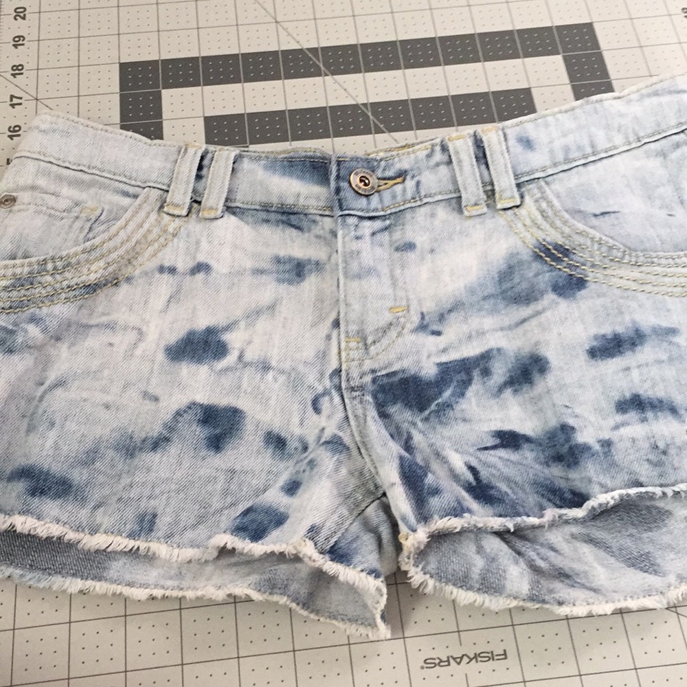 White Wash Shorts